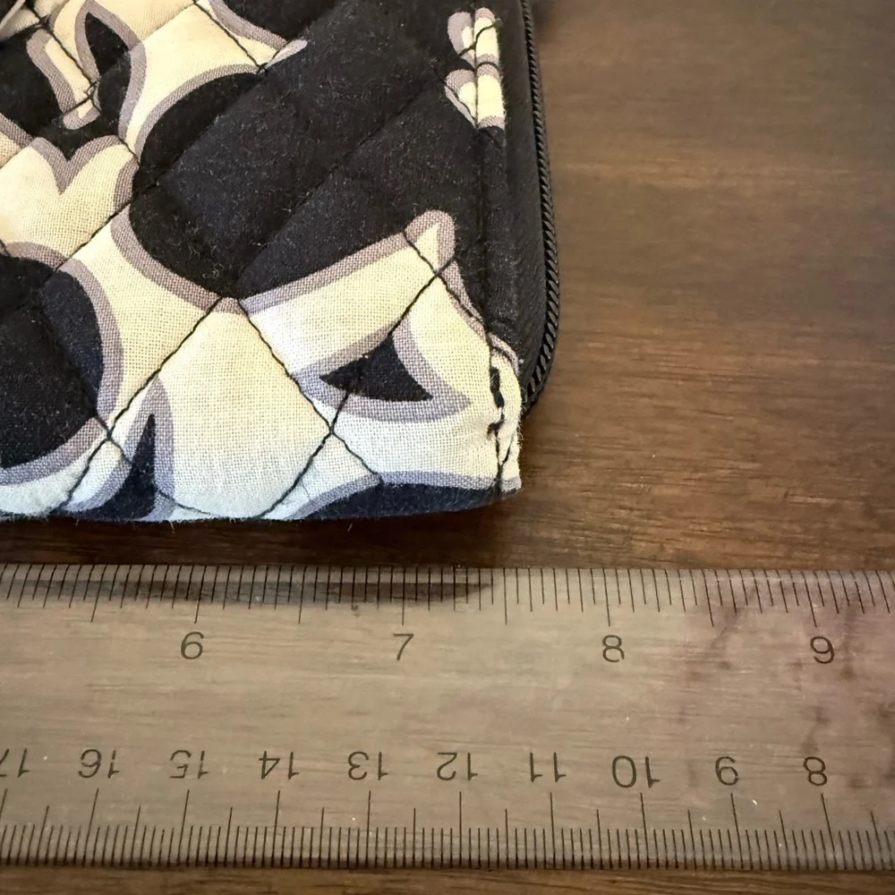 Vera Bradley Turn Lock Wallet Clutch "Night & Day" Retired Patterns - Picture 6 of 7